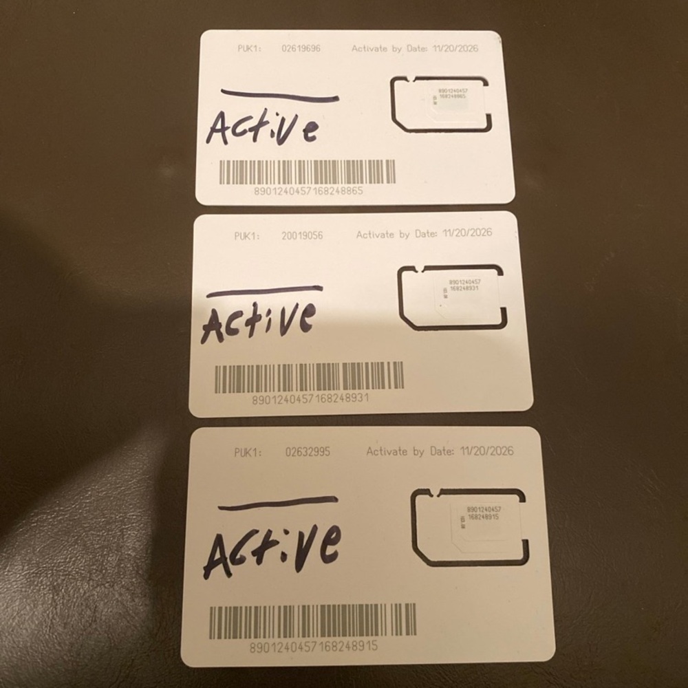 X3 Activated Acp Lifeline Phone Sim Card